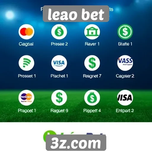 Métodos de pagamento aceitos pelo Leão Bet